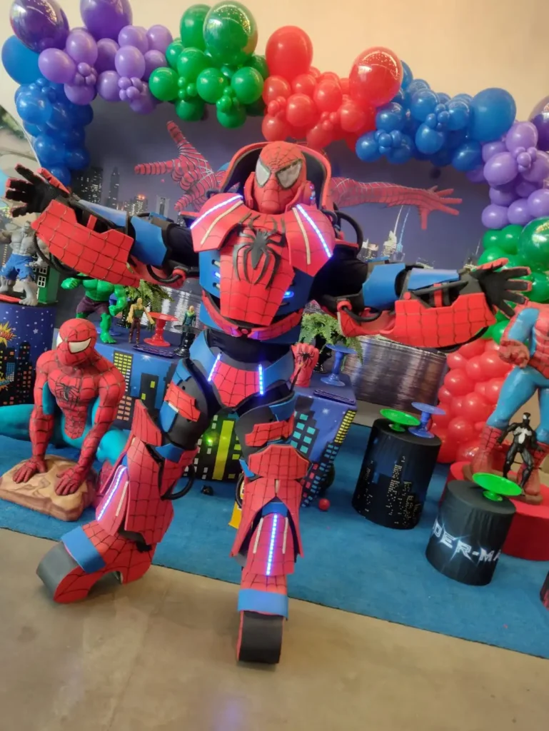 contratar robo aranha para eventos